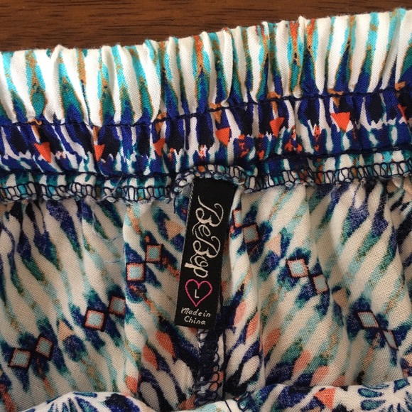 NWOT Bebop Drawstring Shorts L - Picture 3 of 3